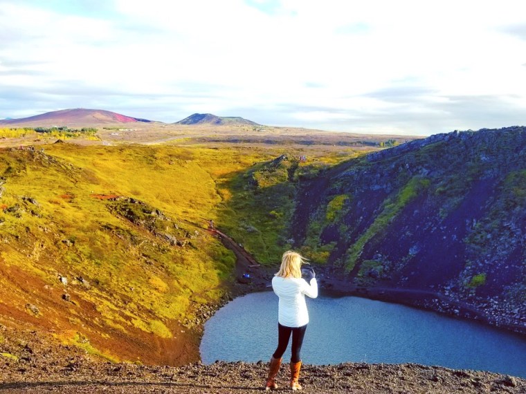 Kerid Crater Lake Iceland